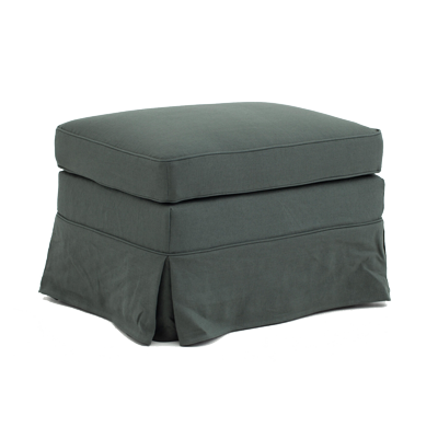 Hocker Genua in Leinen von Flamant