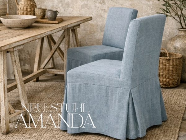 St&uuml;hle Amanda & Ellas von Flamant &ndash; Charme de Provence