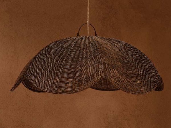 Wave Pendelleuchte Dark Walnut &mdash; Charme de Provence