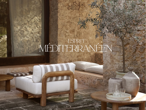 Esprit M&eacute;diterran&eacute;en &ndash; Teak-Gartenserie
